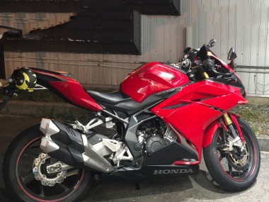 2017-2022 Honda CBR250RR Motorcycle Fairing - Red Matte Black