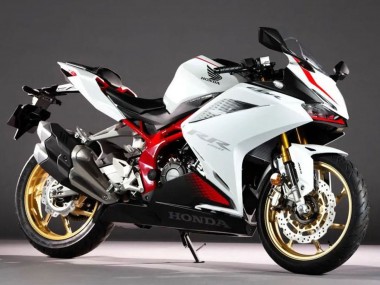 2017-2022 Honda CBR250RR Motorcycle Fairings - White Red