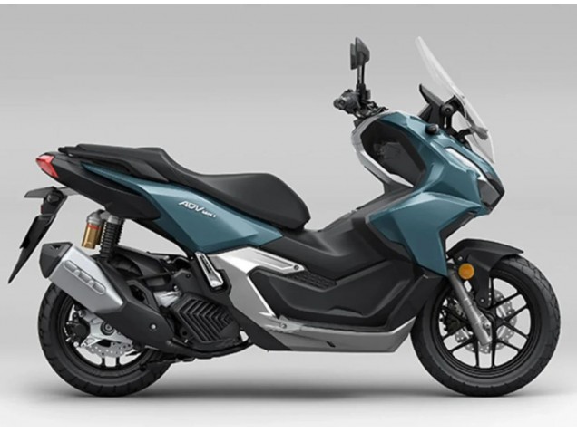 2022-2024 Honda ADV160 Motorcycle Fairings - Dark Green Black