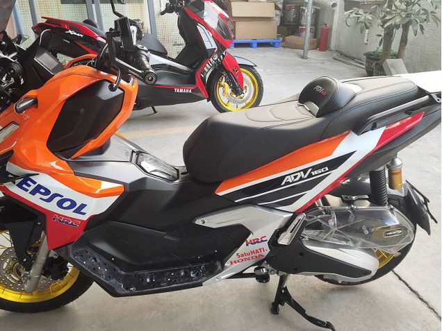 2022-2024 Honda ADV160 Motorcycle Fairings - Orange White Red Blue Repsol Red Bull
