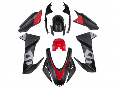2020-2024 Aprilia RS660 Motorcycle Fairings - Black Red