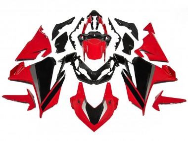 2022-2023 Honda CBR500R Motorcycle Fairings - Red Grey Black