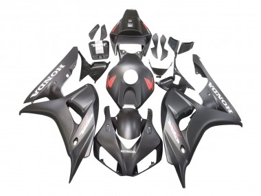 2006-2007 Honda CBR1000RR Motorcycle Fairings - Matte Black