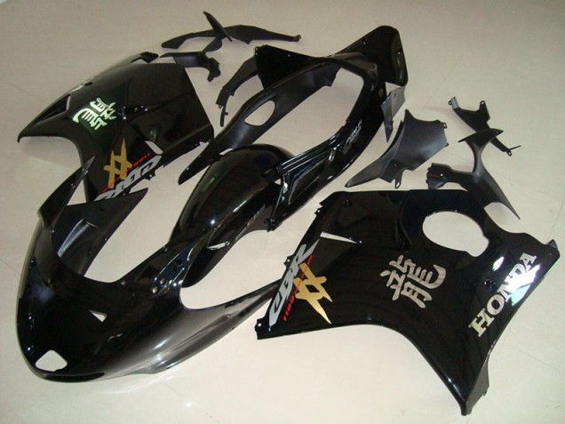Black 1996-2007 Honda CBR1100XX Blackbird Motorcycle Fairings Black 1996-2007 Honda CBR1100XX Blackbird Motorcycle Fairings