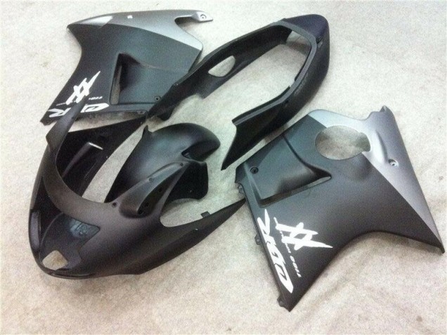 Black 1996-2007 Honda CBR1100XX Motorcycle Fairing Black 1996-2007 Honda CBR1100XX Motorcycle Fairing
