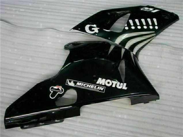 Black 2000-2001 Yamaha YZF R1 Motorcycle Fairings Black 2000-2001 Yamaha YZF R1 Motorcycle Fairings