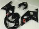 Black 2000-2002 Suzuki GSXR 1000 Motorcycle Fairings