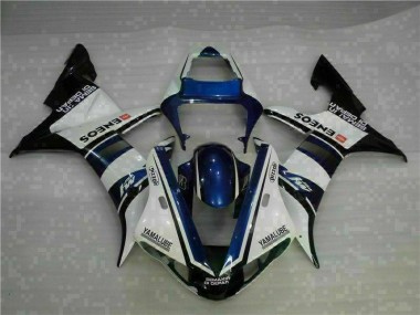 Black 2002-2003 Yamaha YZF R1 Full ABS Motorcycle Fairings