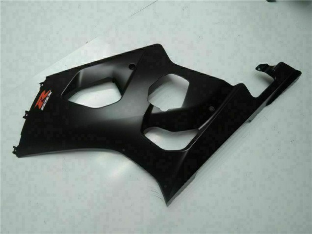 Black 2003-2004 Suzuki GSXR 1000 Motorcycle Fairing Black 2003-2004 Suzuki GSXR 1000 Motorcycle Fairing