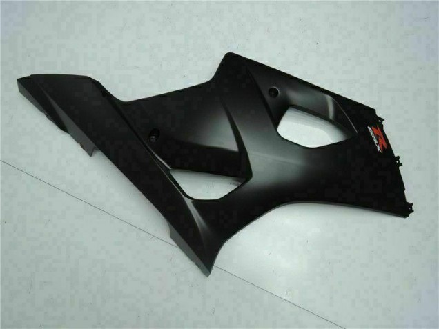 Black 2003-2004 Suzuki GSXR 1000 Motorcycle Fairing Black 2003-2004 Suzuki GSXR 1000 Motorcycle Fairing