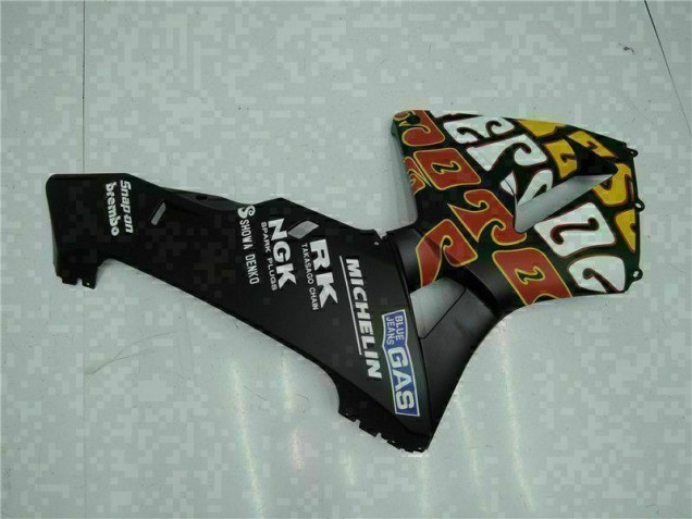 Black 2005-2006 Honda CBR600RR ABS Motorcycle Fairings Black 2005-2006 Honda CBR600RR ABS Motorcycle Fairings