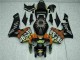 Black 2005-2006 Honda CBR600RR ABS Motorcycle Fairings Black 2005-2006 Honda CBR600RR ABS Motorcycle Fairings