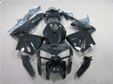 Black 2005-2006 Honda CBR600RR Aftermarket Motorcycle Fairing