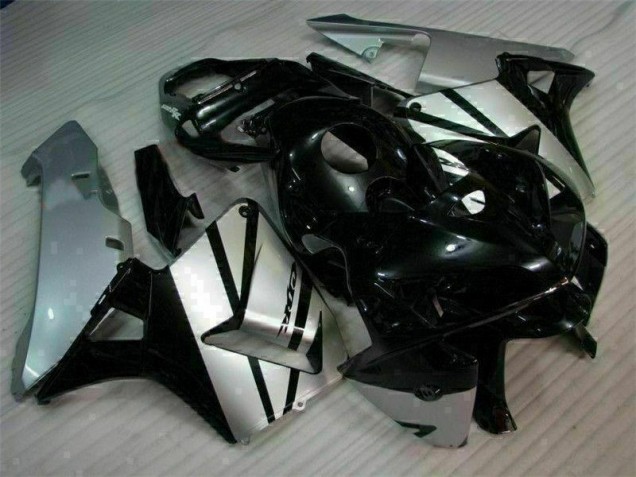 Black 2005-2006 Honda CBR600RR Full ABS Motorcycle Fairing Black 2005-2006 Honda CBR600RR Full ABS Motorcycle Fairing
