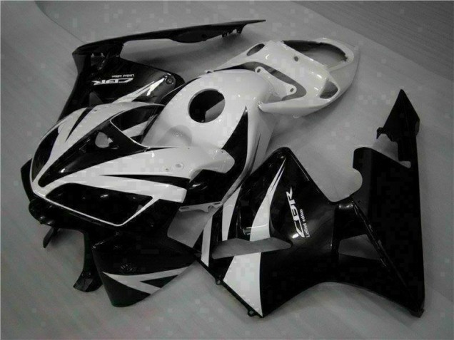 Black 2005-2006 Honda CBR600RR Motorcycle Fairing Black 2005-2006 Honda CBR600RR Motorcycle Fairing
