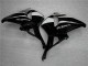 Black 2005-2006 Honda CBR600RR Motorcycle Fairing Black 2005-2006 Honda CBR600RR Motorcycle Fairing