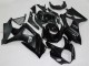 Black 2007-2008 Suzuki GSXR 1000 Motorcycle Fairings Black 2007-2008 Suzuki GSXR 1000 Motorcycle Fairings