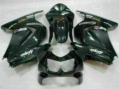 Black 2008-2012 Kawasaki EX250 Motorcycle Fairings