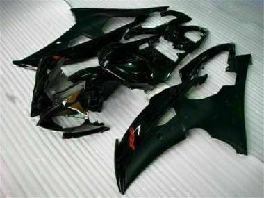 Black 2008-2016 Yamaha YZF R6 Motorcycle Fairing Kits