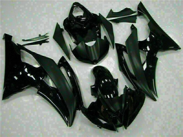 Black 2008-2016 Yamaha YZF R6 Motorcycle Fairings Black 2008-2016 Yamaha YZF R6 Motorcycle Fairings