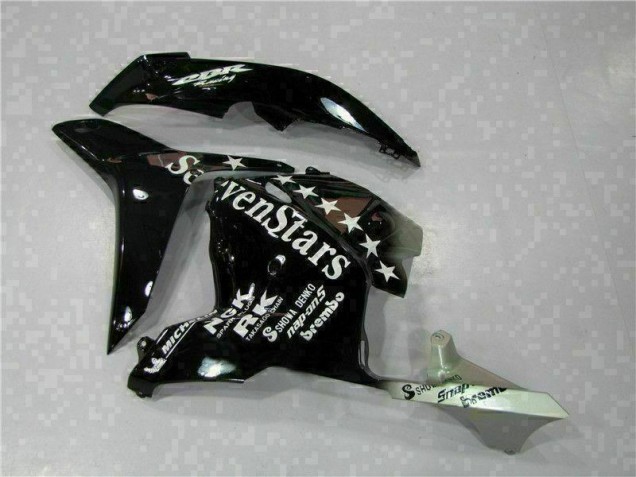 Black 2009-2012 Honda CBR600RR Motorcycle Fairing Black 2009-2012 Honda CBR600RR Motorcycle Fairing