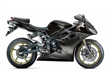 Black 2009-2012 Triumph Daytona 675 Triple Motorcycle Fairing
