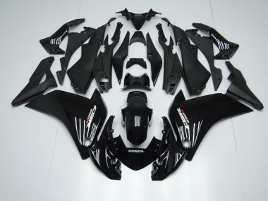 Black 2011-2013 Honda CBR250RR Motorcycle Fairings