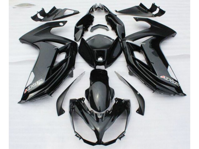 Black 2012-2014 Kawasaki ER6F Motorcycle Fairings Black 2012-2014 Kawasaki ER6F Motorcycle Fairings