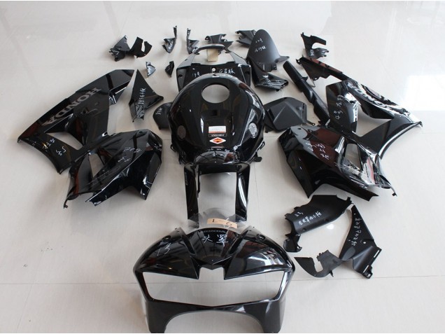 Black 2013-2021 Honda CBR600RR Motorcycle Fairings Black 2013-2021 Honda CBR600RR Motorcycle Fairings