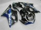 Black Blue 2003-2004 Suzuki GSXR 1000 Motorcycle Fairings