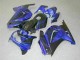 Black Blue 2008-2012 Kawasaki EX250 Motorcycle Fairing