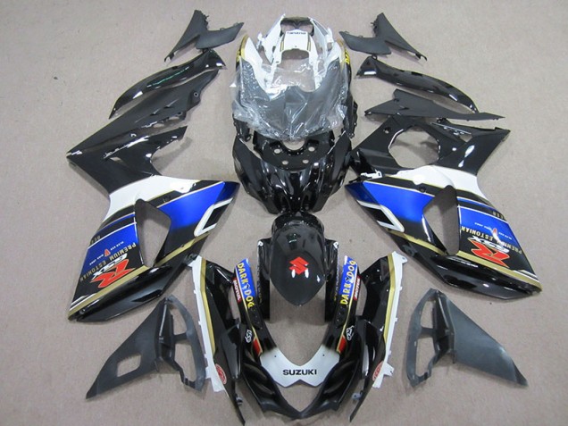 Black Dark Dog 2009-2016 Suzuki GSXR 1000 Motorcycle Fairings Black Dark Dog 2009-2016 Suzuki GSXR 1000 Motorcycle Fairings