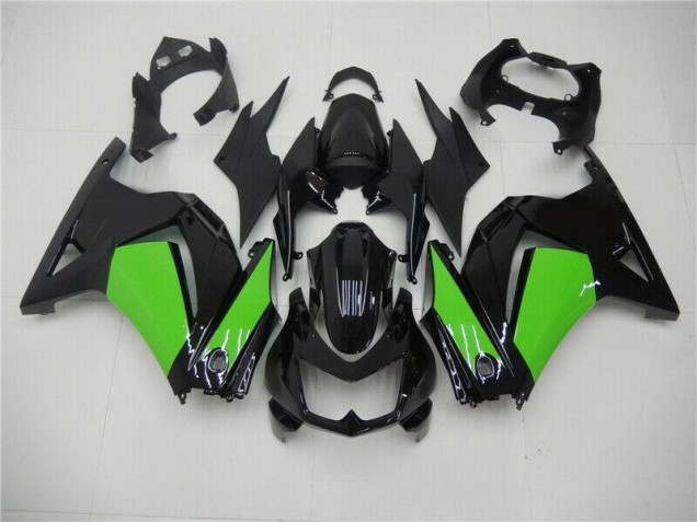 Black Green 2008-2012 Kawasaki EX250 Motorcycle Fairing Black Green 2008-2012 Kawasaki EX250 Motorcycle Fairing