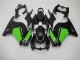 Black Green 2008-2012 Kawasaki EX250 Motorcycle Fairing Black Green 2008-2012 Kawasaki EX250 Motorcycle Fairing