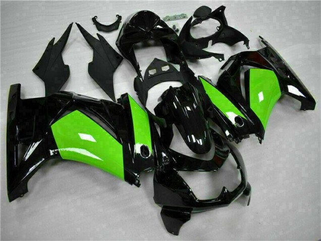 Black Green 2008-2012 Kawasaki EX250 Motorcycle Fairings Black Green 2008-2012 Kawasaki EX250 Motorcycle Fairings