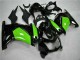Black Green 2008-2012 Kawasaki EX250 Motorcycle Fairings Black Green 2008-2012 Kawasaki EX250 Motorcycle Fairings