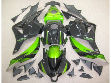 Black Green 2009-2012 Honda CBR600RR Motorcycle Fairing
