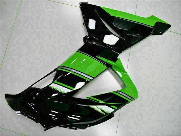 Black Green 2013-2018 Kawasaki ZX6R Motorcycle Fairings Black Green 2013-2018 Kawasaki ZX6R Motorcycle Fairings