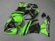 Black Green 3M Touch4 2009-2012 Kawasaki ZX6R Motorcycle Fairings Black Green 3M Touch4 2009-2012 Kawasaki ZX6R Motorcycle Fairings