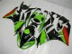 Black Green Red 2009-2012 Kawasaki ZX6R Motorcycle Fairings Black Green Red 2009-2012 Kawasaki ZX6R Motorcycle Fairings