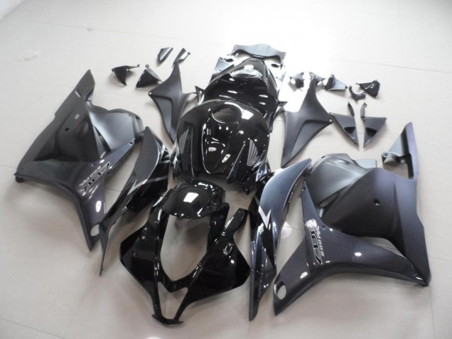 Black Grey 2009-2012 Honda CBR600RR Motorcycle Fairings Black Grey 2009-2012 Honda CBR600RR Motorcycle Fairings