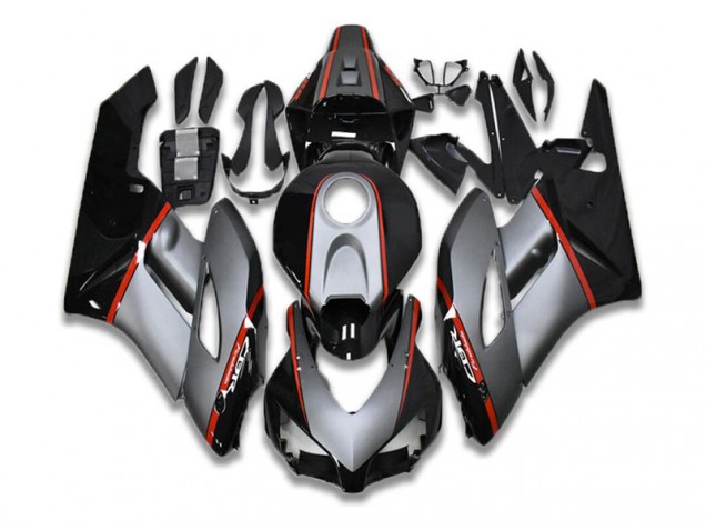 Black Grey Red 2004-2005 Honda CBR1000RR Motorcycle Fairings Black Grey Red 2004-2005 Honda CBR1000RR Motorcycle Fairings