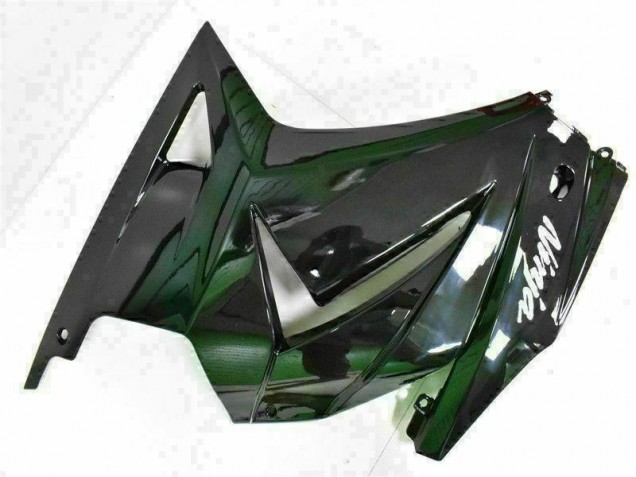 Black Ninja 2008-2012 Kawasaki EX250 Motorcycle Fairings Black Ninja 2008-2012 Kawasaki EX250 Motorcycle Fairings