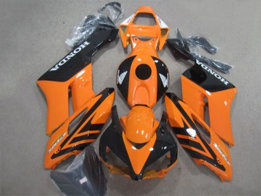 Black Orange 2004-2005 Honda CBR1000RR Motorcycle Fairing