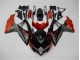 Black Orange Grey 2008-2010 Suzuki GSXR 600/750 Motorcycle Fairings Black Orange Grey 2008-2010 Suzuki GSXR 600/750 Motorcycle Fairings