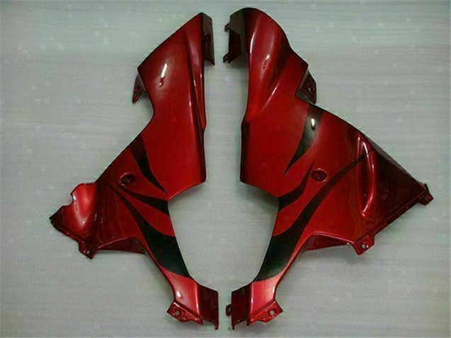 Black Red 2002-2003 Yamaha YZF R1 Motorcycle Fairing Black Red 2002-2003 Yamaha YZF R1 Motorcycle Fairing