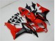 Black Red 2007-2008 Honda CBR600RR Motorcycle Bodywork