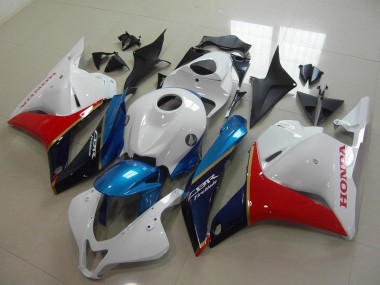 Black Red Blue 2009-2012 Honda CBR600RR Motorcycle Fairings