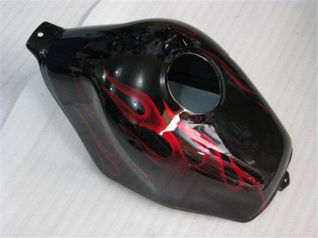 Black Red Flame 1995-1998 Honda CBR600 F3 Motorcycle Fairings
