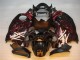 Black Red Flame 1996-2007 Suzuki GSXR 1300 Hayabusa Motorcycle Fairings Black Red Flame 1996-2007 Suzuki GSXR 1300 Hayabusa Motorcycle Fairings
